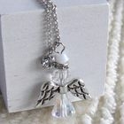 MyLittleThing - Little Angl Necklace with Swarovski Crystal