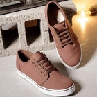 Monkey Shop - Lace-Up Canvas Sneakers