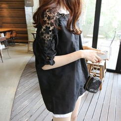 EFO - Lace Inset Blouse EFO - Lace Inset Blouse