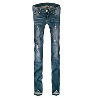 Distressed Washed Skinny Jeans Distressed Washed Skinny Jeans
