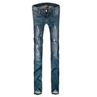 Othermix - Distressed Washed Skinny Jeans