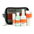 Anthony - Logistics For Men Sun Kit: Facial Lotion SPF15 + Sun Spray SPF15 + Sun Stick SPF15 + After Sun Soothing Cream + Bag