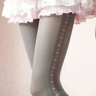 Floral Print Tights Floral Print Tights