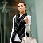 59th Street - Striped Sleeveless Wrap Top