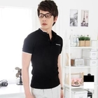 SEOBEAN - Contrast-Trim Polo Shirt