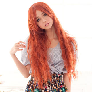 Long Full Wigs - Wavy
