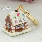 Miss Girl - Rhinestone Detail Candy House Pendant 