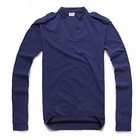Justyle - V-Neck Epaulet-Accent Top