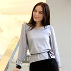 prischu essentials - Pleated Sleeve Top