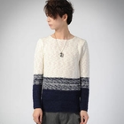 deepstyle - Color-Block Knit Pullover