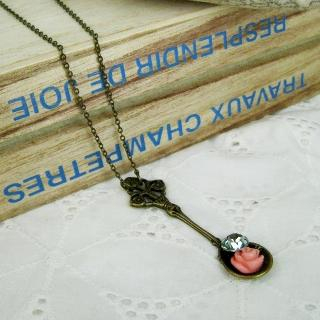 Vintage Spoon & Flower Necklace Vintage Spoon & Flower Necklace