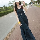Ando Store - Lace Trim Smocked Maxi Dress