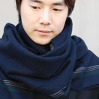 Belivus - Stripe-Trim Scarf