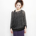 Beccgirl - Open-Knit Top