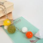 MyLittleThing - Sweet Felt Wool Mushroom Ball Ball Necklace(yellow)