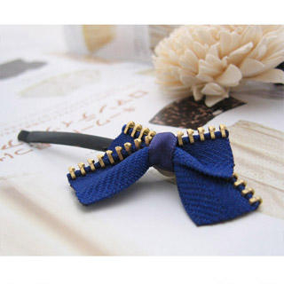 Zipper Hairpin -Blue Zipper Hairpin -Blue