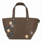 ROOTOTE - Flower-Appliqué Tote Bag [ROOTOTE DELI - FELT-J]
