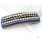 Fit-to-Kill - Vintage Pearl hairpin -Blue