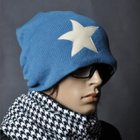 Momiton - Star Appliqué Beanie