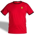 Act Gear - [Men] Ferrari Scudetto Ringer Tee-Shirt