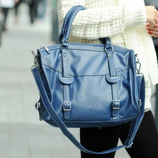 Buckle-Detail Satchel Buckle-Detail Satchel