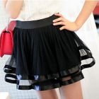 Tokyo Fashion - Satin-Trim Tulle Skirt