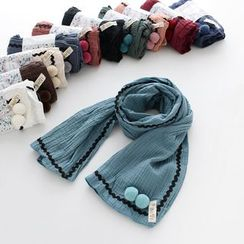 Cuckoo - Kids Linen Cotton Scarf Cuckoo - Kids Linen Cotton Scarf
