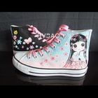 HVBAO - 'Pretty in Floral' High-Top Sneakers