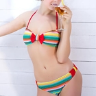 NEWS - Printed Tankini & Plain Boyleg Pant