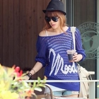 REDOPIN - Boat-Neck Pointelle Knit Top