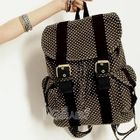 PG Beauty - Dotted Canvas Backpack