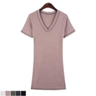 TIME/X9 - V-Neck Short-Sleeve T-Shirt