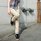 SLIM&FIT - Slim-Fit Cotton Pants