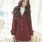 Tokyo Fashion - Wool-Blend Hooded Coat