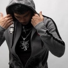Green Banana - Printed Back Zip Hoodie