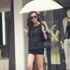 PUFFY - Sheer Long Knit Top