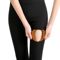 Bubbleknot - Fleece-Lined Leggings Bubbleknot - Fleece-Lined Leggings