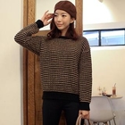 ode' - Patterned Knit Pullover