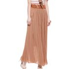 O.SA - Pleated Chiffon Maxi Skirt