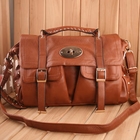 SHY SHY - Stud-Detail Faux-Leather Shoulder Bag with Cross Strap