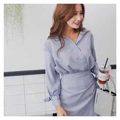 Cherryville - Tie-Waist Shirtdress Cherryville - Tie-Waist Shirtdress