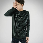 deepstyle - Drape-Front T-Shirt
