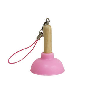 Toilet Plunger Mobile Strap