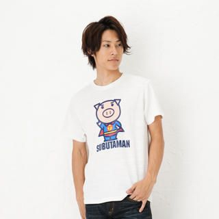 Short-Sleeve Print T-Shirt - Super Pig Short-Sleeve Print T-Shirt - Super Pig