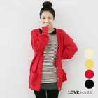 lovemark - V-Neck Wool Blend Cardigan