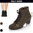 Holly Shoes - Lace-Up Boots
