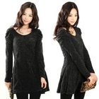 Daily Pink - Scoopneck A-Line Terry Minidress