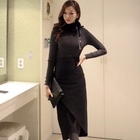ode' - Wrap-Front Midi Skirt