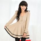 59 Seconds - Contrast Striped A-Line Dress