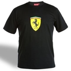 Act Gear - [Men] Ferrari Scudetto Crewneck Tee-Shirt